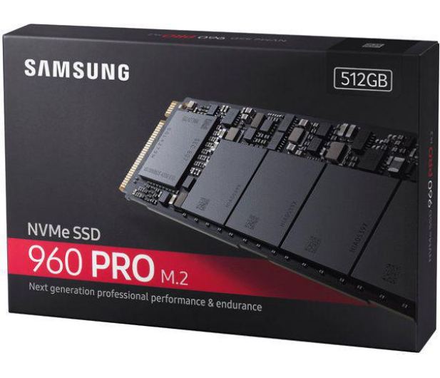 Samsung 512GB 1,8'' Seria 960 Pro M.2 2280 NVMe - 345076 - zdjęcie 4